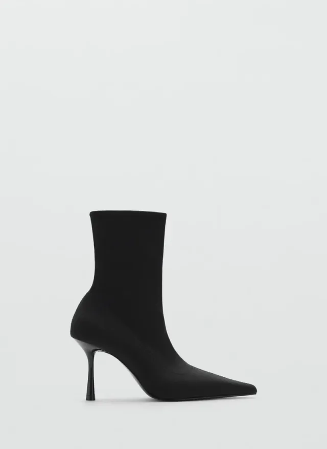 Heeled Sock Booties