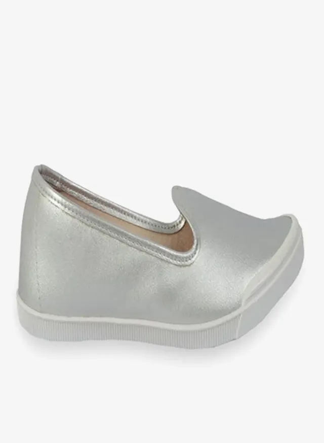 Deomampo Slip Ons Silver
