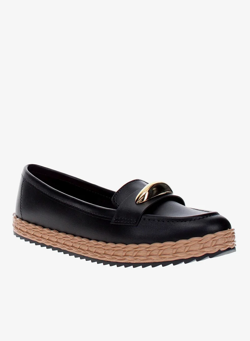 Girls' Slip-On Ballerina Flats Black
