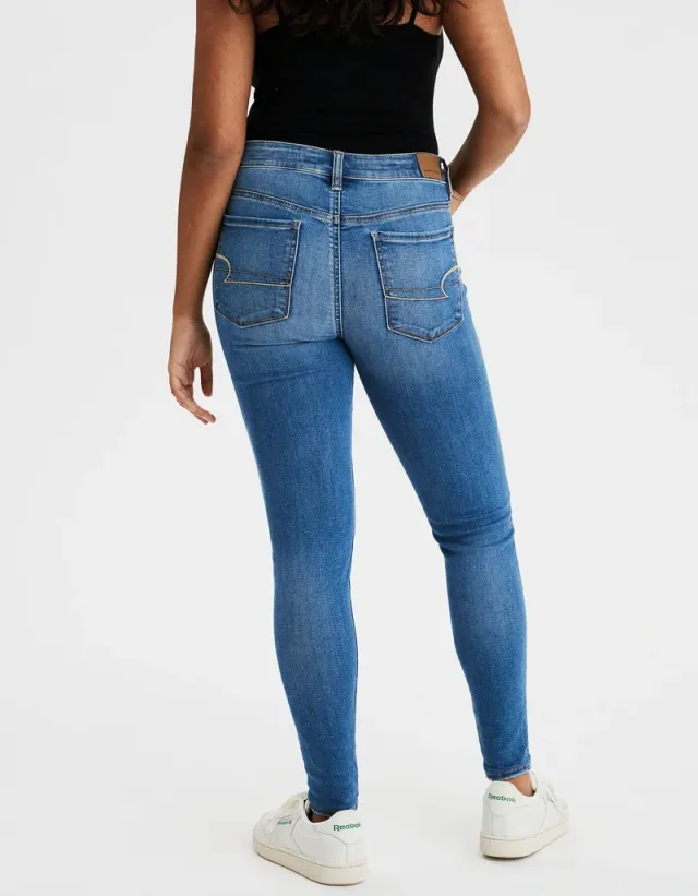 High-Rise Super Skinny Ankle-Length Denim Jeans – image 3