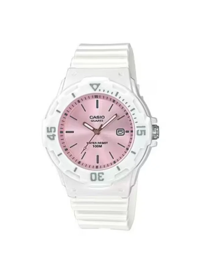 LRW-200H-4E3VDF Women's Resin Analog Watch Pink