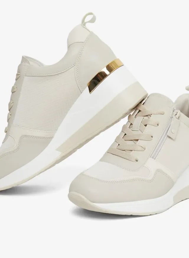 Textured Zip Sneakers – image 4