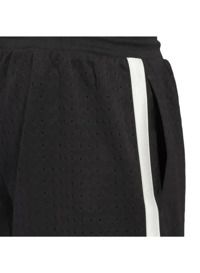 شورت كرة سلة للجنسين من Adidas Originals، أسود/عاجي – صورة 6