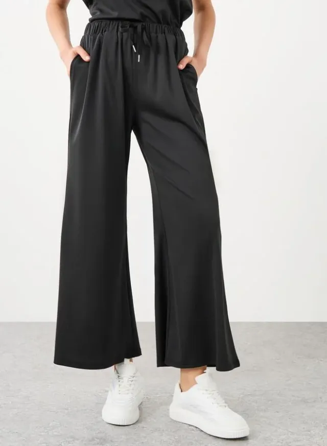 Women's Black 2-Piece Co-ord Set: Sleeveless Top and Pants – image 6
