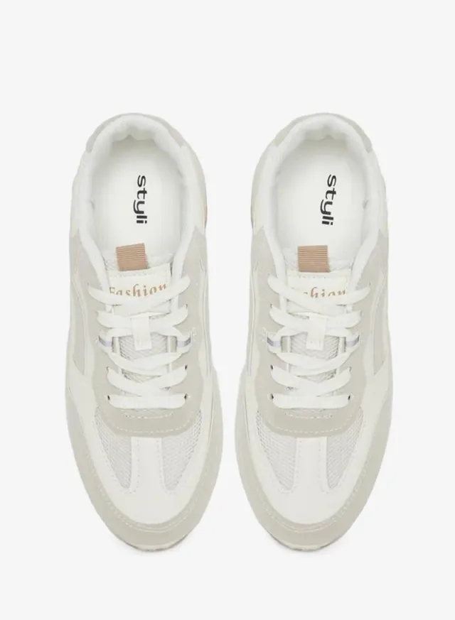 Chunky Lace-Up Sneakers – image 6