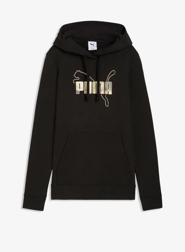 Essential Logo Hoodie Black – image 4
