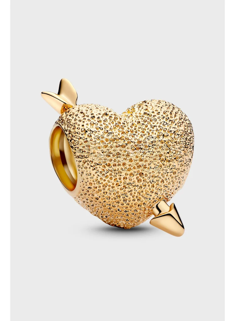 Heart & Arrow Gold-Plated Charm Gold