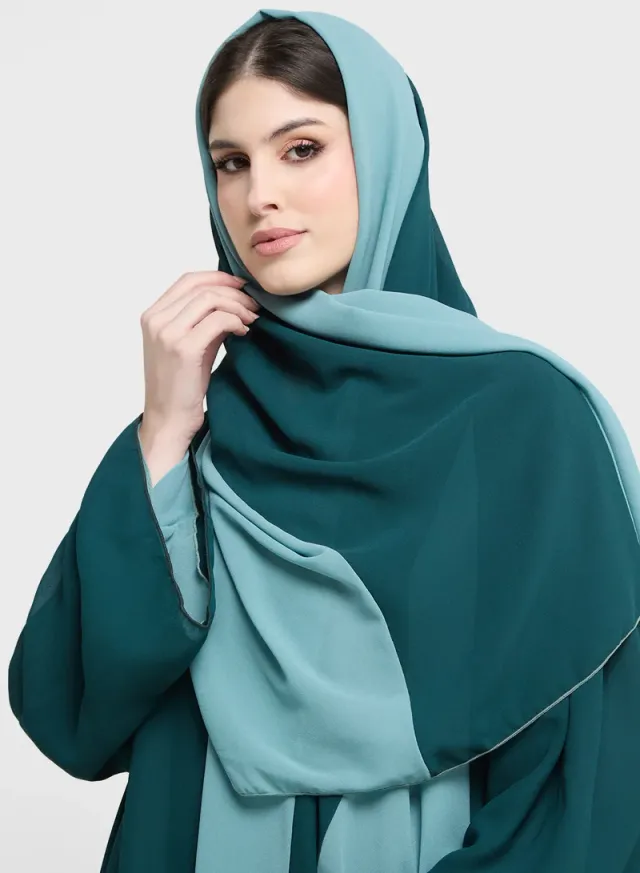 عباية بلونين مع شيلة – صورة 4
