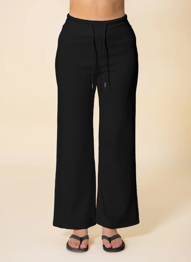 SOFT WIDE-LEG COMFORT PANTS