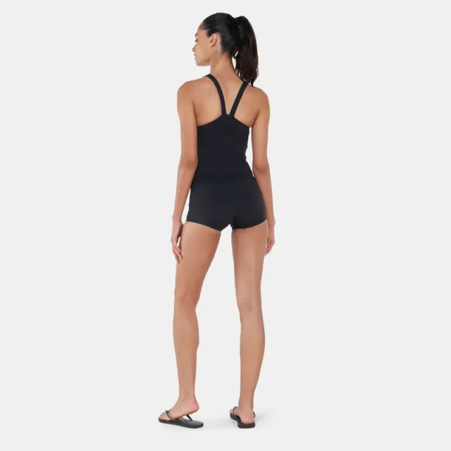 Women's Black Panel Tankini Swimsuit - Quick-Drying, Chlorine-Resistant – image 2