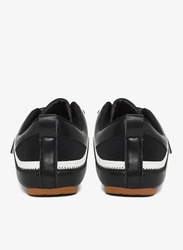 Women Black Double Velcro Strap Sneakers – image 4