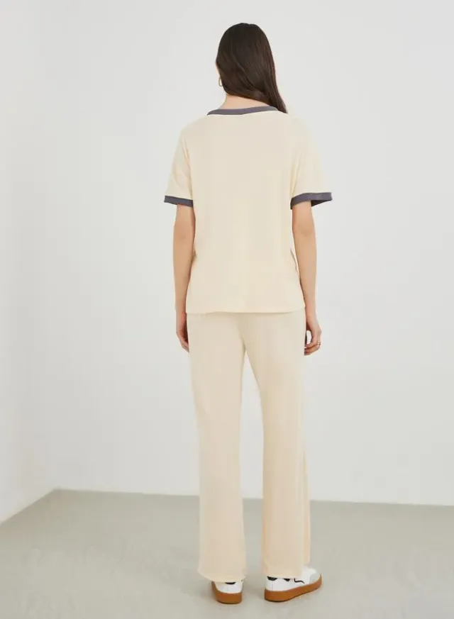 Take Two Loose Fit T-Shirt and Pants Co-Ord Set – image 4