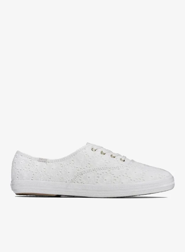 Keds Women's Champion Canvas Sneaker Light Beige