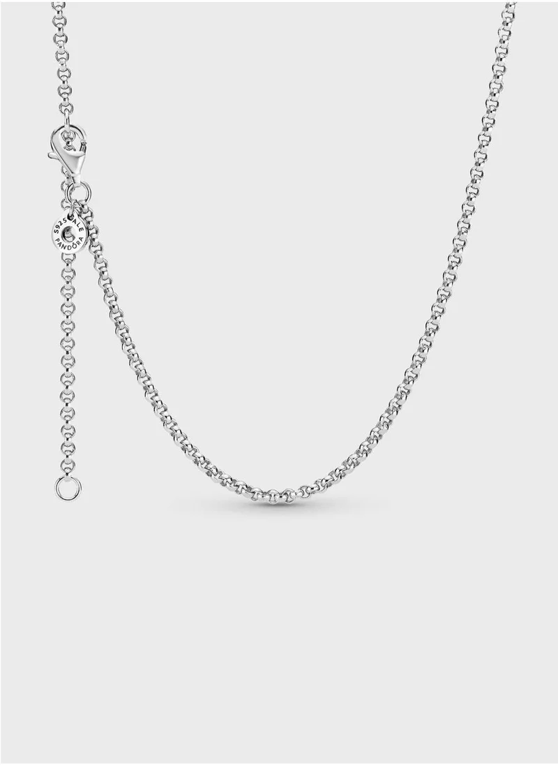 Classic Rolo Chain Necklace