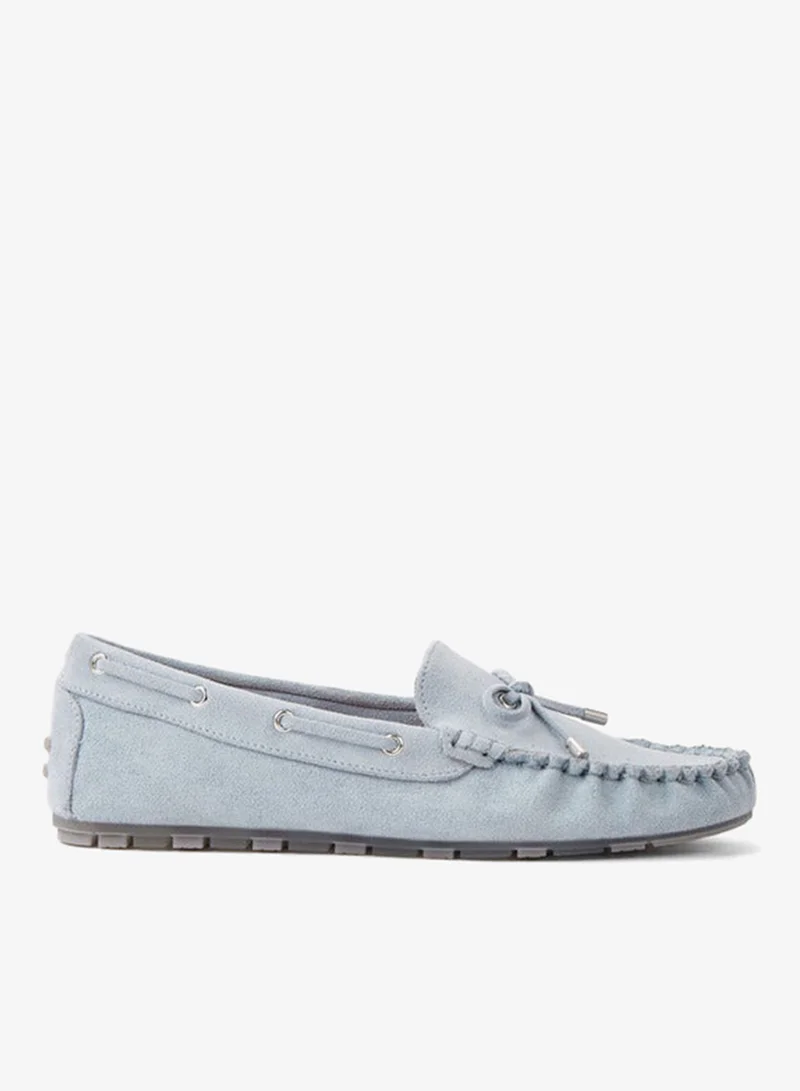 Women's Slip-On Moccasins Blue