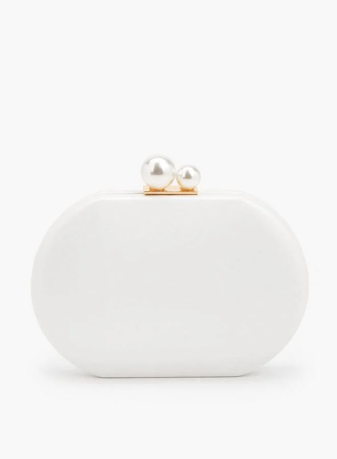Pearl Clutch With Detachable Shoulder Chain Ramadan Collection
