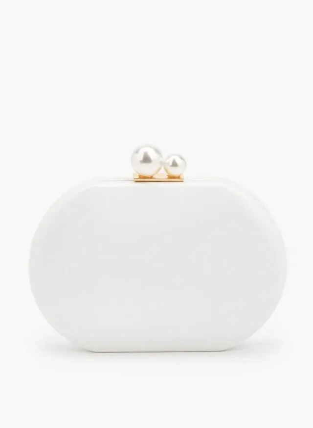 Pearl Clutch With Detachable Shoulder Chain Ramadan Collection
