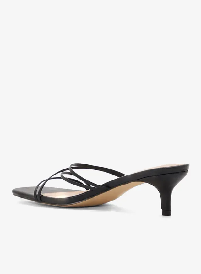 Strappy Backstrap Heeled Sandals – image 3