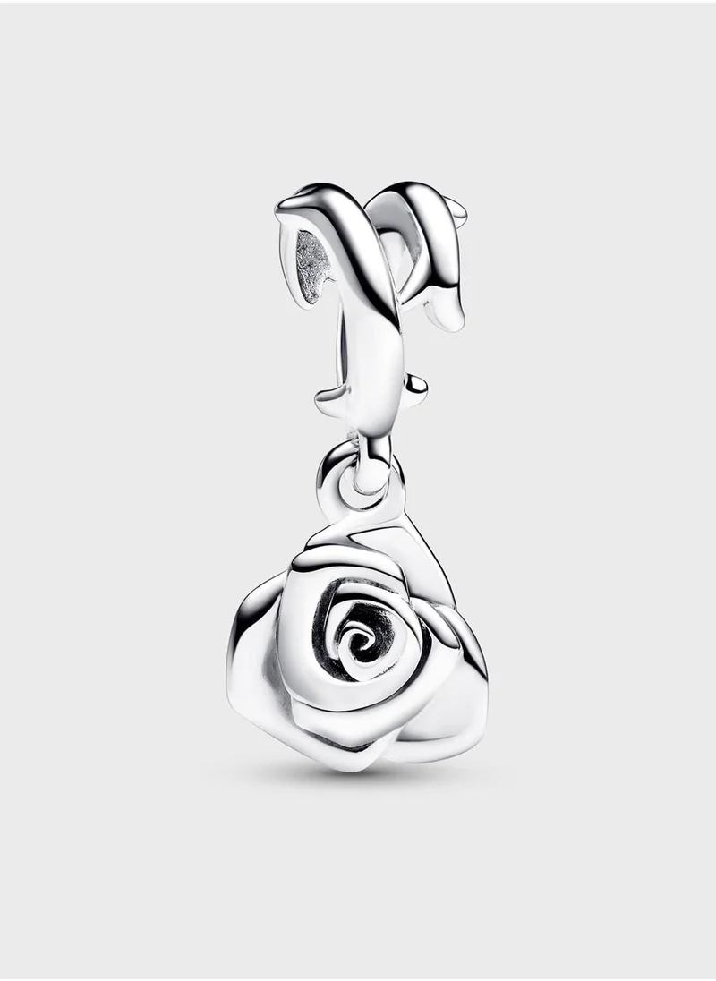 Rose Bloom Dangle Charm