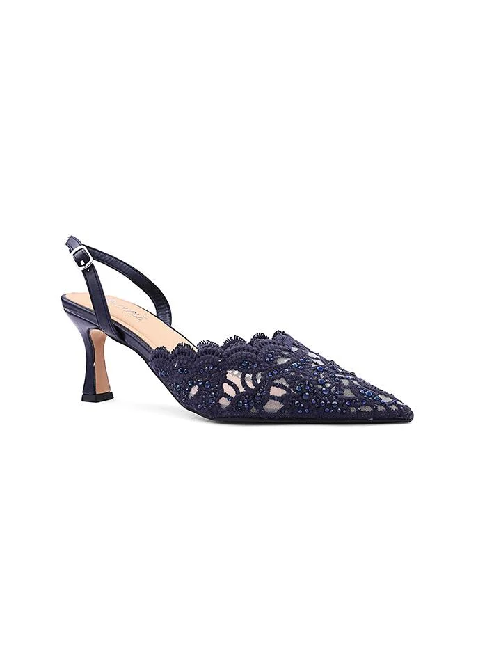 Pointed Toe Slingback Heels