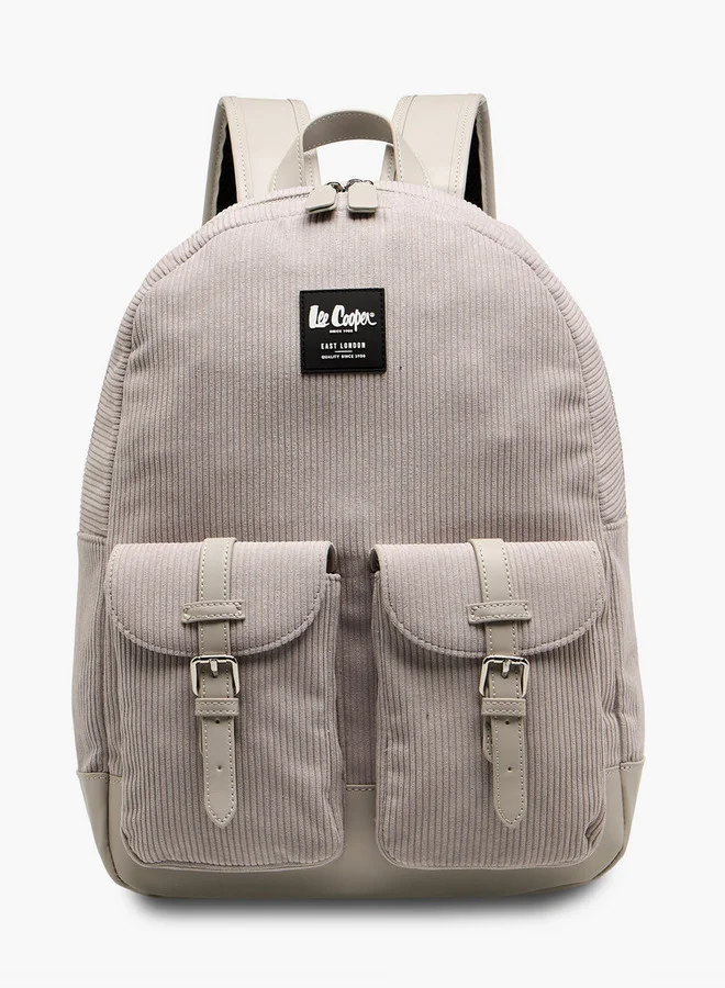 Corduroy Backpack 15x33x40 cm