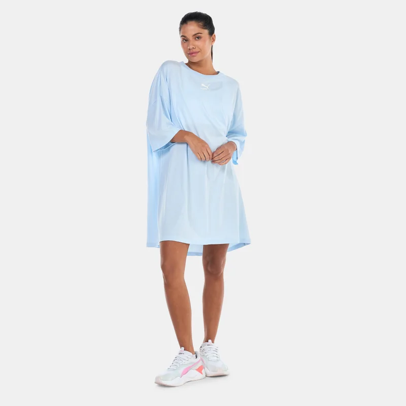 Women's Classics T-Shirt Dress Light Blue