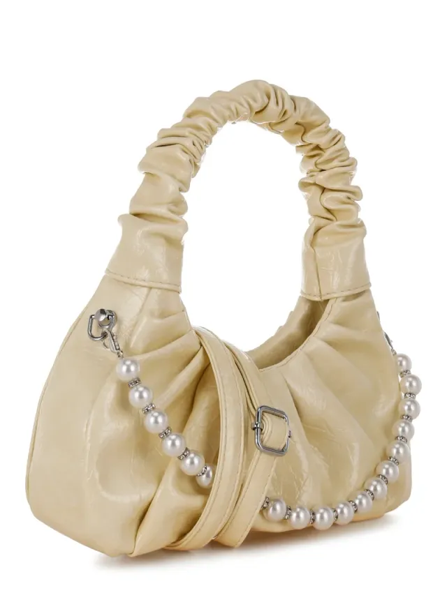 London Rag Ruched Crossbody Bag Pink – image 3