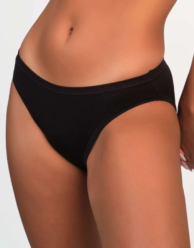 Isla & Evie Everyday Bikini Panties Black