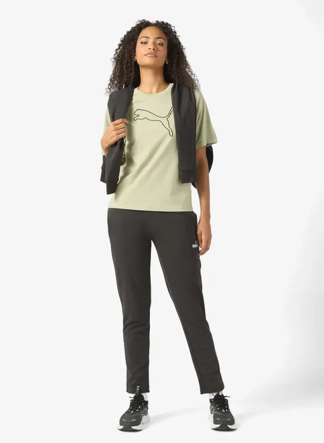 Women's Relaxed Graphic Tee Pastel Gray – image 4