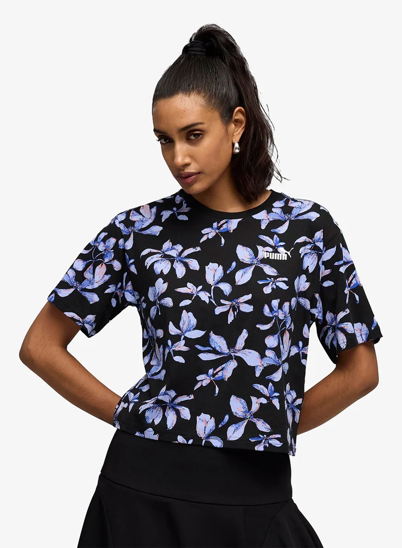 Essential Nature 2.0 AOP T-Shirt Black