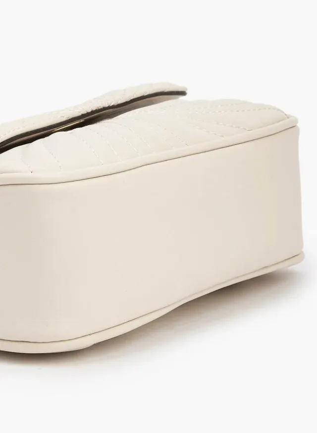 Quilted Chain Crossbody Bag – image 7