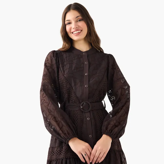 2Xtremz Belted A-Line Maxi Dress – image 7