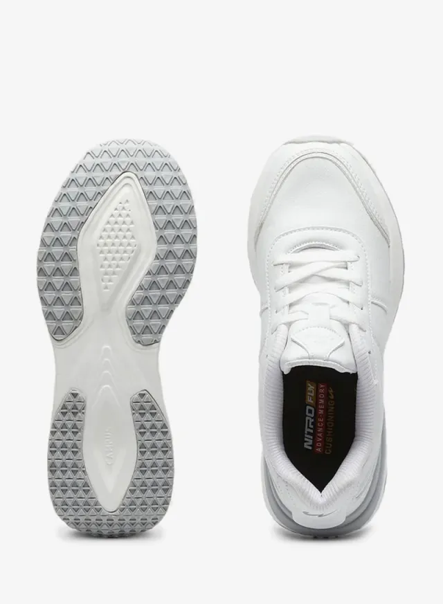 Women's Sleek Casual Sneakers White – image 4