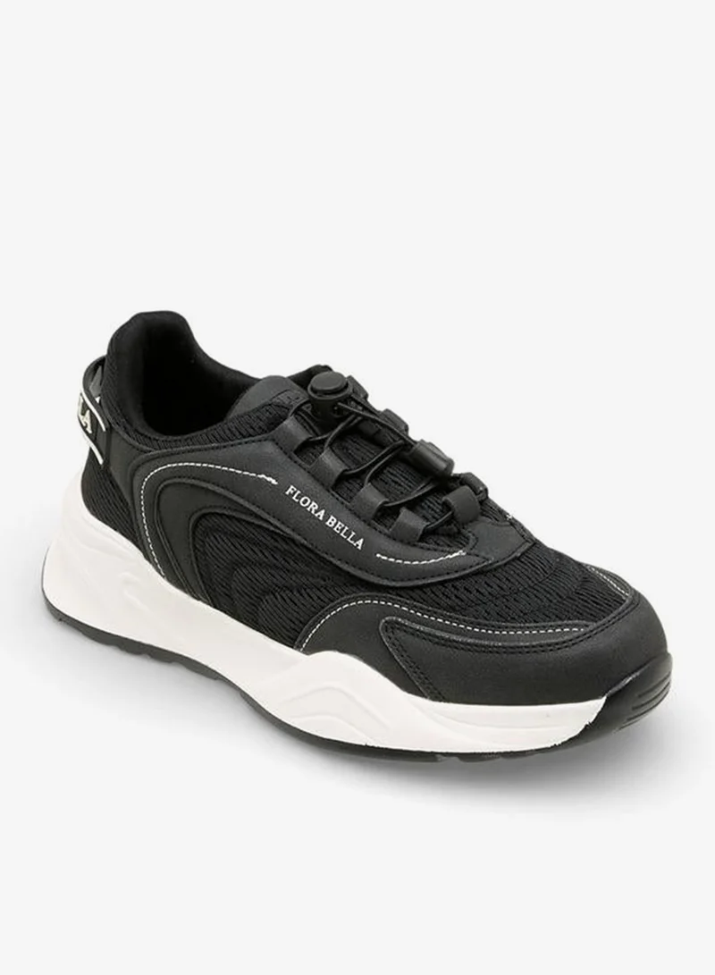 Flora Bella Women Toggle Lace Sneakers