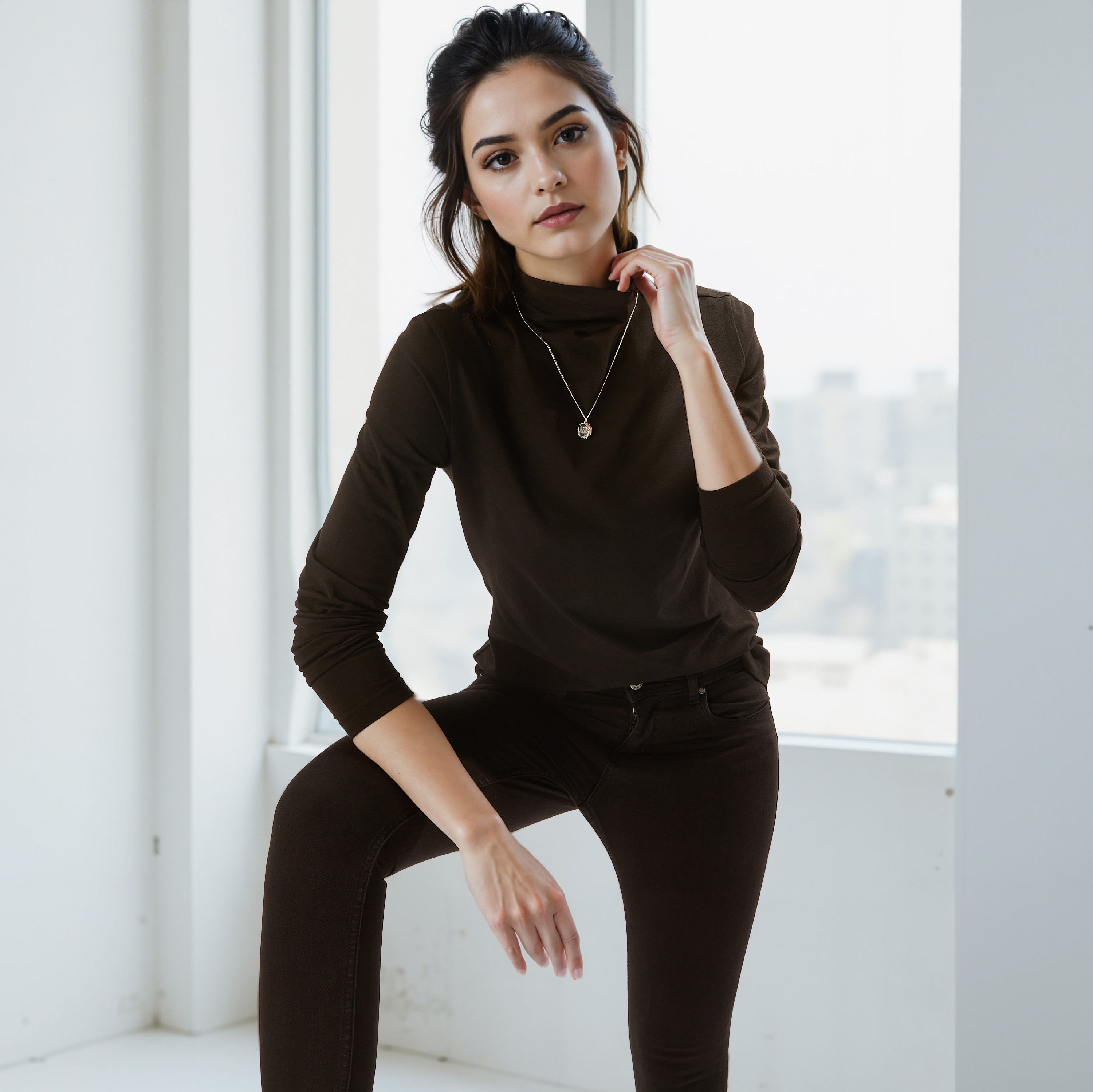 UltraStretch Long Sleeve T-Shirt Black