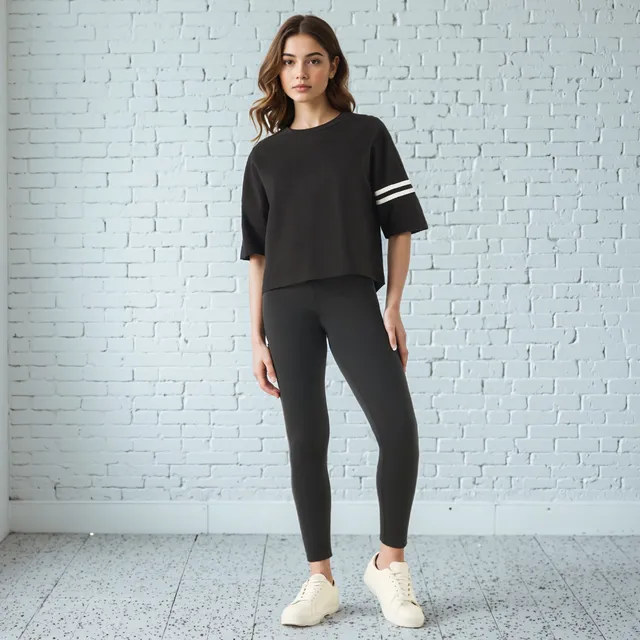 Kappa High Rise Skinny Stretch Leggings – image 2