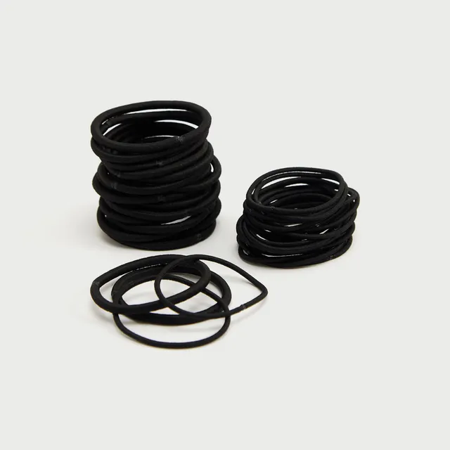 40-Pack Elastic Hair Ties