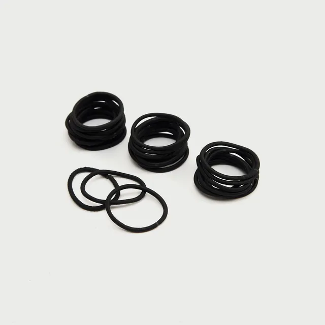 40-Pack Elastic Hair Ties – image 2