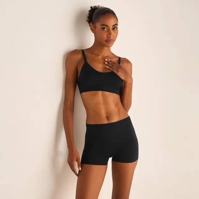 Women's Nylon Stretch Shapewear Shorts - 3-Piece Set – image 4