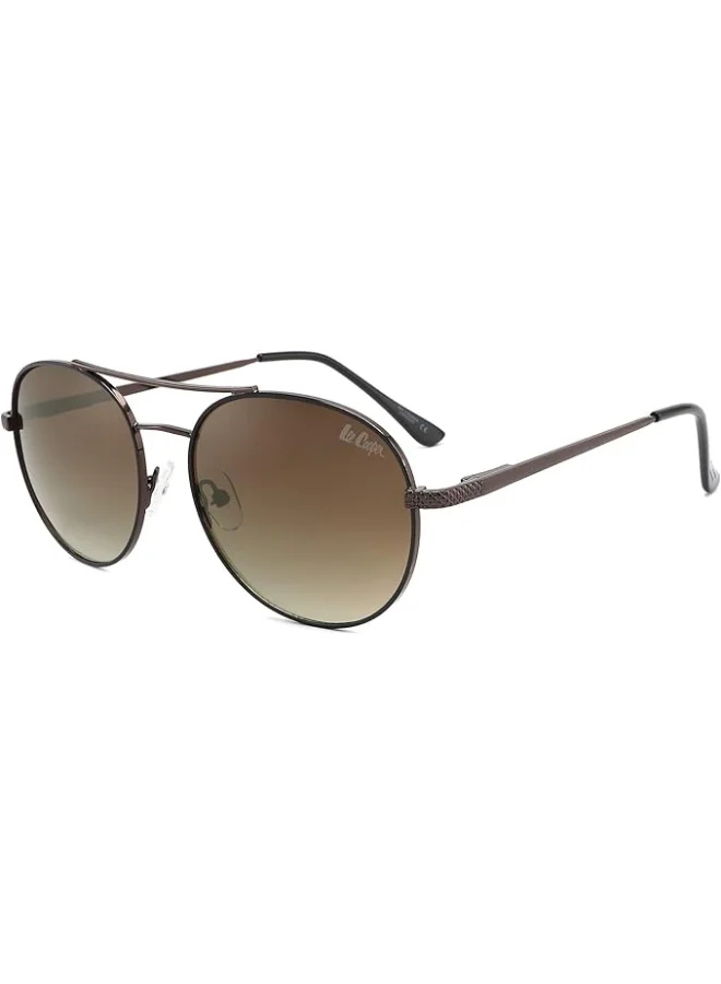 Polarized Sunglasses Brown Frame Gradient Brown Mirror Lens 54mm  - LC1035C03