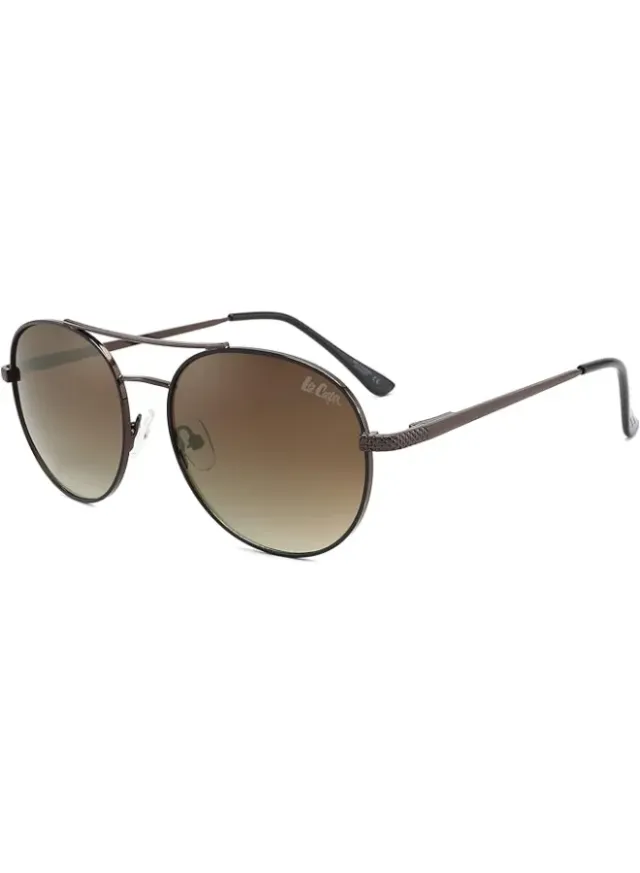 Polarized Sunglasses Brown Frame Gradient Brown Mirror Lens 54mm  - LC1035C03