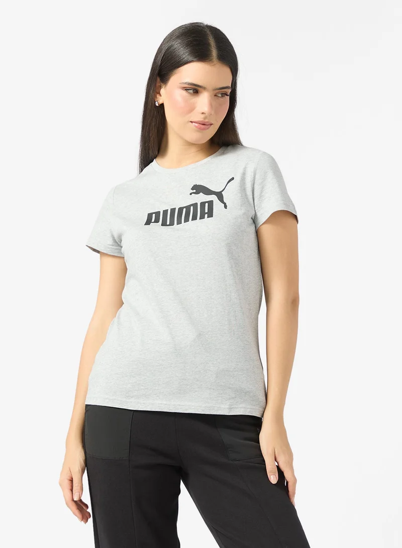 Essential Logo T-Shirt Light Gray