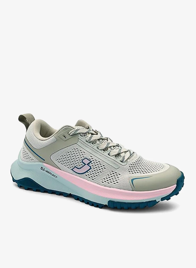 Trail Running Performance Sneakers Light Gray