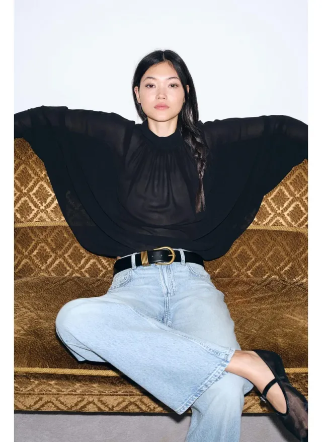 High-Rise Wide-Leg Jeans – image 2