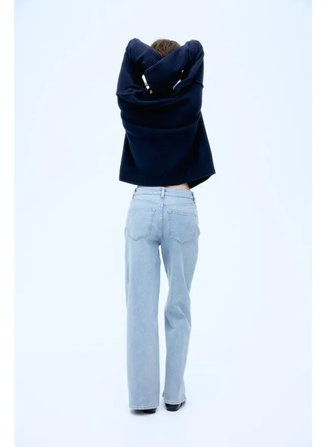 High-Rise Wide-Leg Jeans – image 2