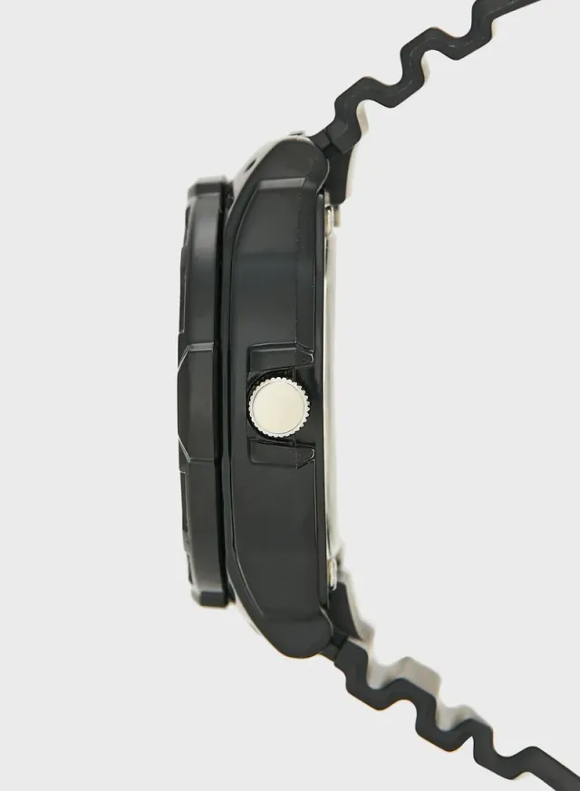 Pu Strap Analog Watch – image 3