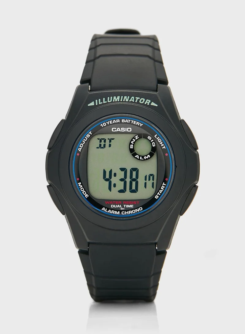 Pu Strap Digital Watch