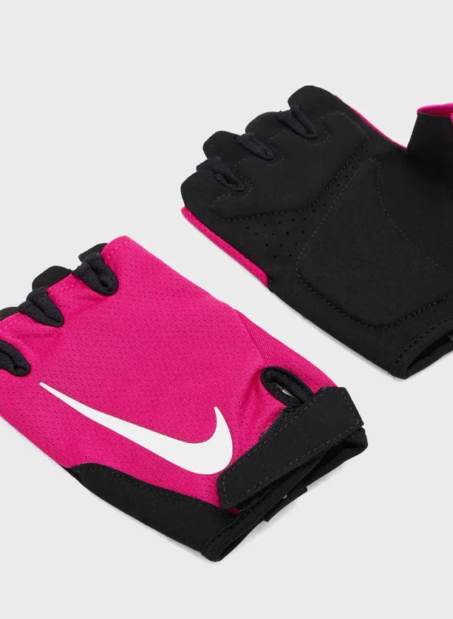 Women's Training Gloves - Pink/Black/White, Velcro Closure, Polyester/Pu Material – image 5