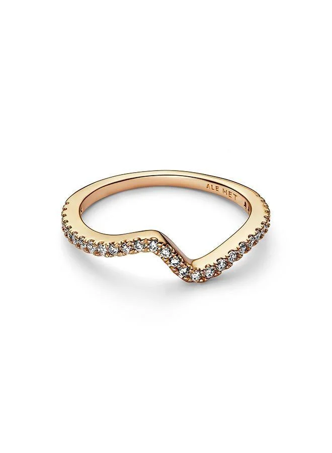 Sparkling Wave Ring