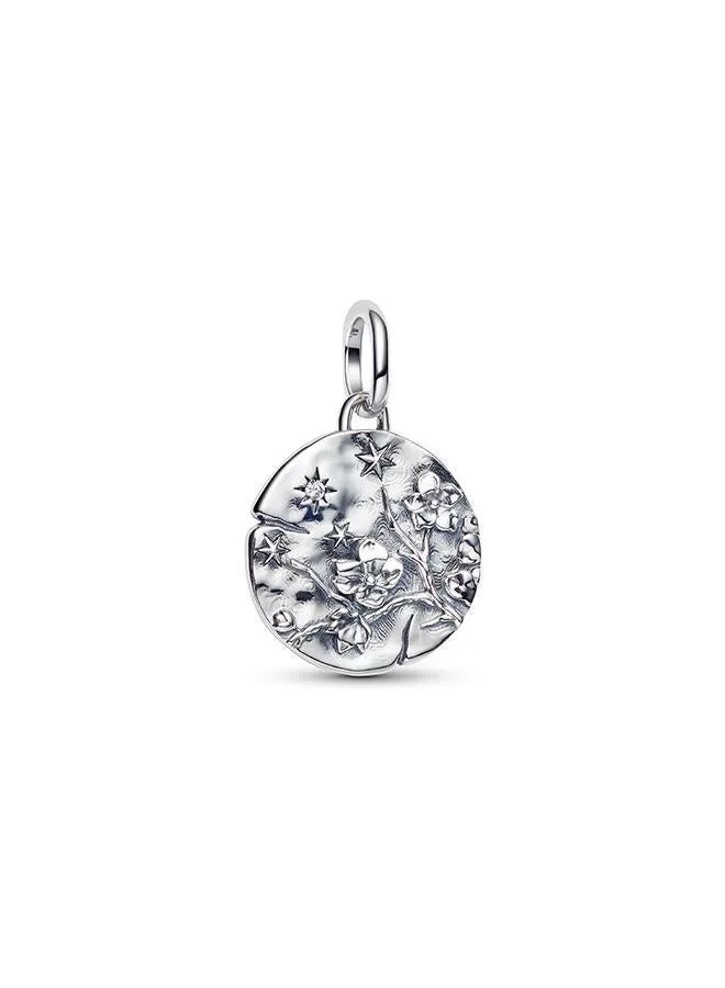 Swallow Medallion Charm